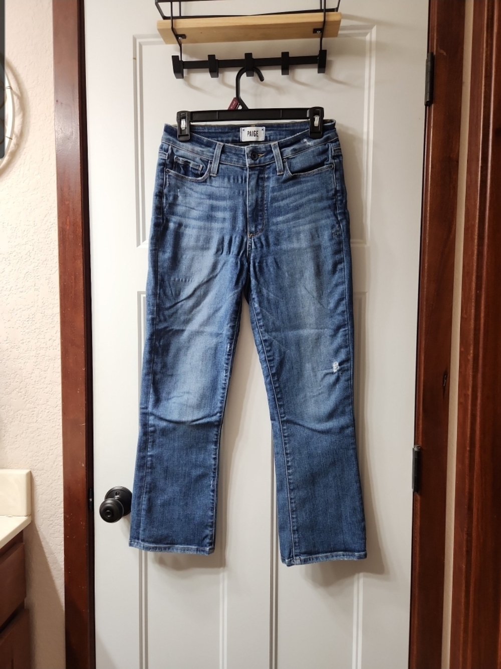 Paige Collete Crop Flare Jeans